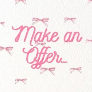 like what you see? make me an offer!